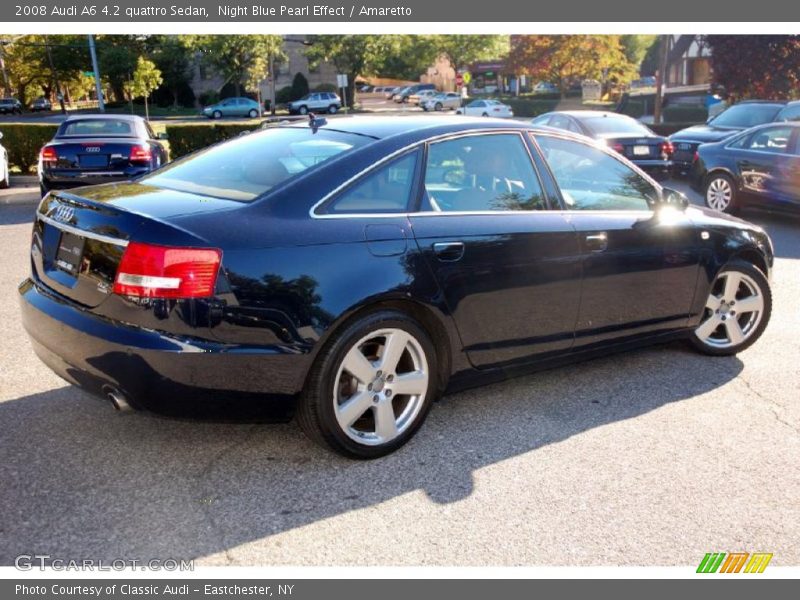 Night Blue Pearl Effect / Amaretto 2008 Audi A6 4.2 quattro Sedan