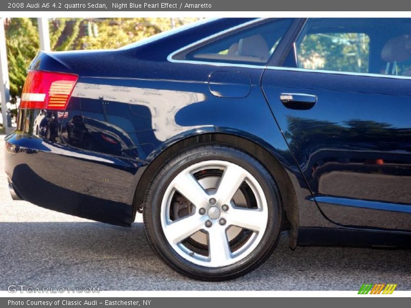 Night Blue Pearl Effect / Amaretto 2008 Audi A6 4.2 quattro Sedan