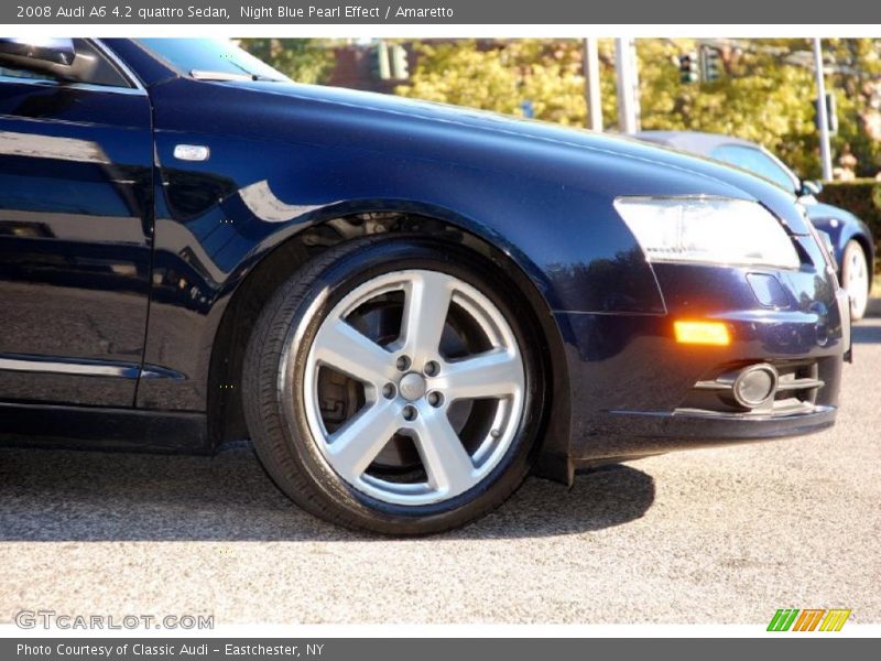 Night Blue Pearl Effect / Amaretto 2008 Audi A6 4.2 quattro Sedan