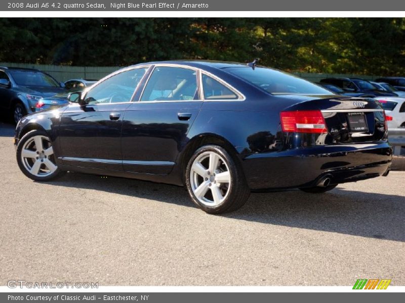 Night Blue Pearl Effect / Amaretto 2008 Audi A6 4.2 quattro Sedan