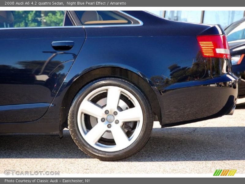 Night Blue Pearl Effect / Amaretto 2008 Audi A6 4.2 quattro Sedan
