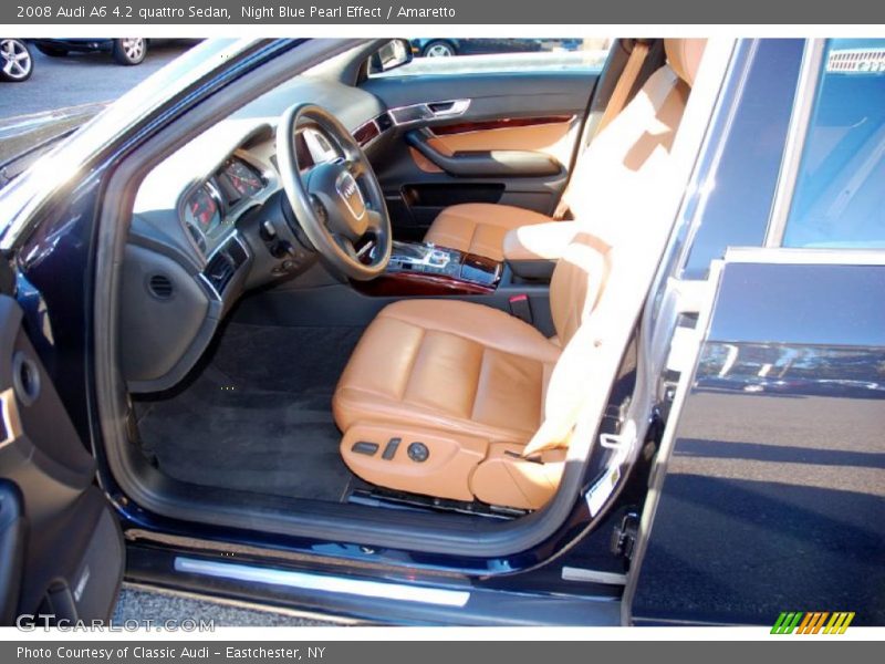 Night Blue Pearl Effect / Amaretto 2008 Audi A6 4.2 quattro Sedan