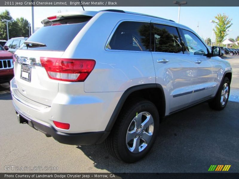 Bright Silver Metallic / Black 2011 Jeep Grand Cherokee Limited