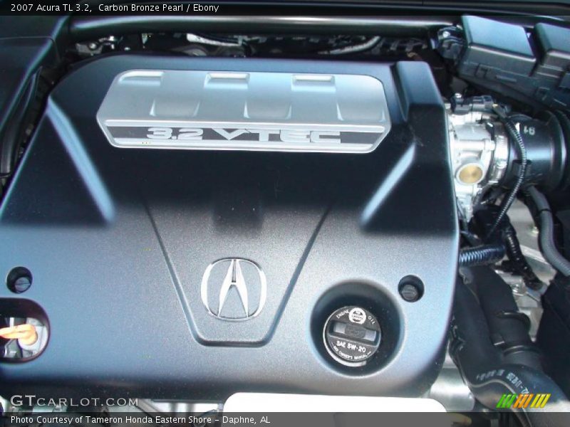 Carbon Bronze Pearl / Ebony 2007 Acura TL 3.2