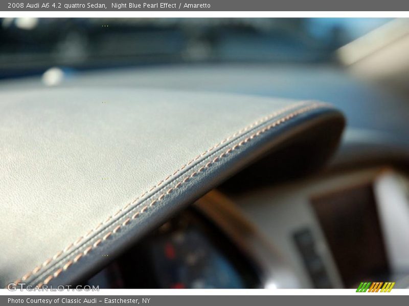 Night Blue Pearl Effect / Amaretto 2008 Audi A6 4.2 quattro Sedan