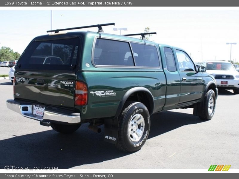 Imperial Jade Mica / Gray 1999 Toyota Tacoma TRD Extended Cab 4x4