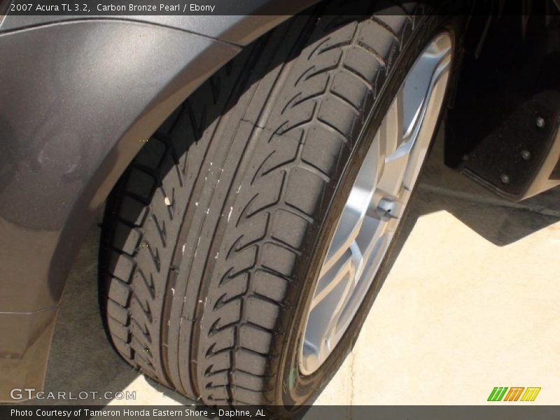 Carbon Bronze Pearl / Ebony 2007 Acura TL 3.2