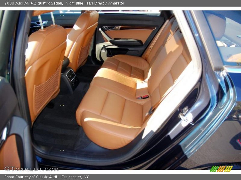 Night Blue Pearl Effect / Amaretto 2008 Audi A6 4.2 quattro Sedan