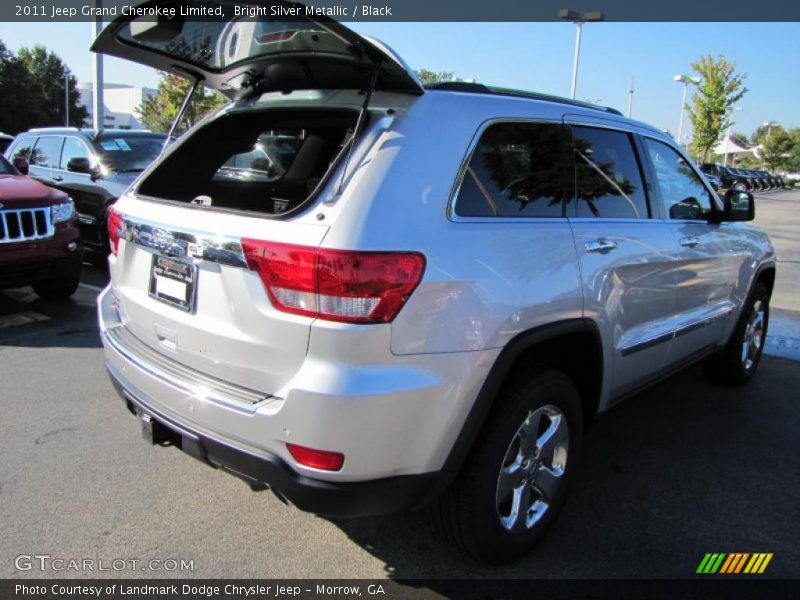 Bright Silver Metallic / Black 2011 Jeep Grand Cherokee Limited