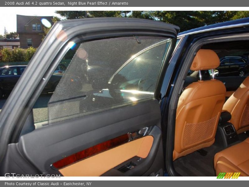 Night Blue Pearl Effect / Amaretto 2008 Audi A6 4.2 quattro Sedan