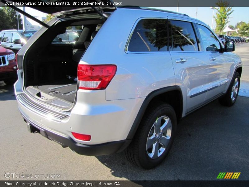 Bright Silver Metallic / Black 2011 Jeep Grand Cherokee Limited