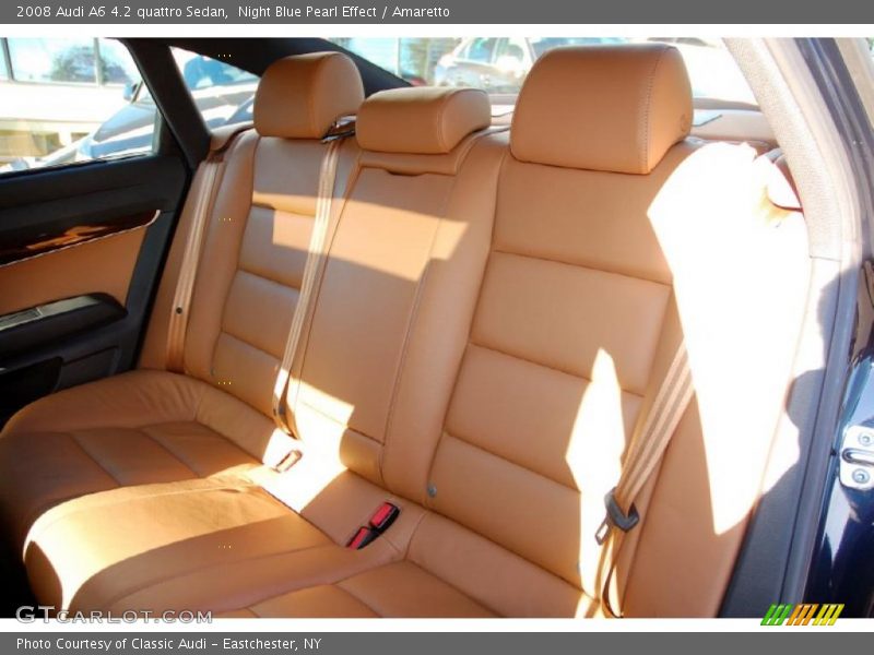 Night Blue Pearl Effect / Amaretto 2008 Audi A6 4.2 quattro Sedan