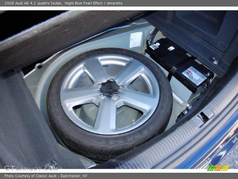 Night Blue Pearl Effect / Amaretto 2008 Audi A6 4.2 quattro Sedan