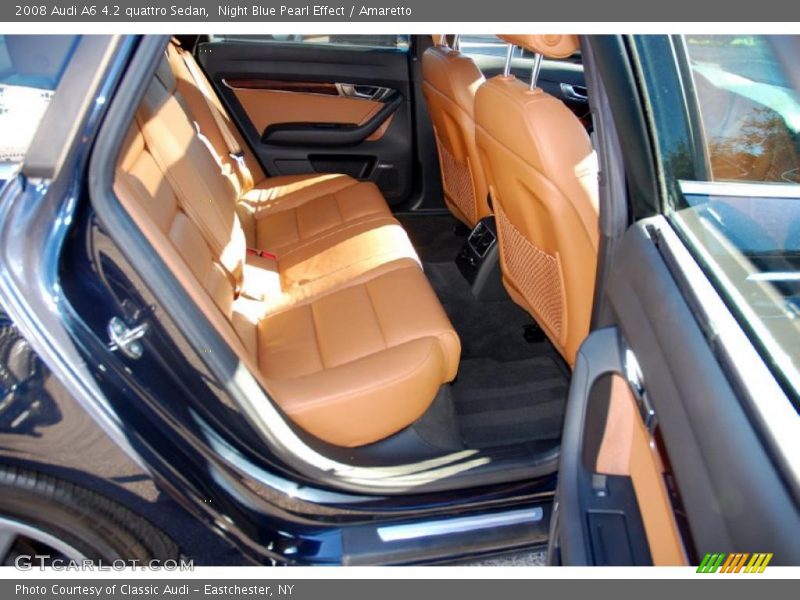 Night Blue Pearl Effect / Amaretto 2008 Audi A6 4.2 quattro Sedan