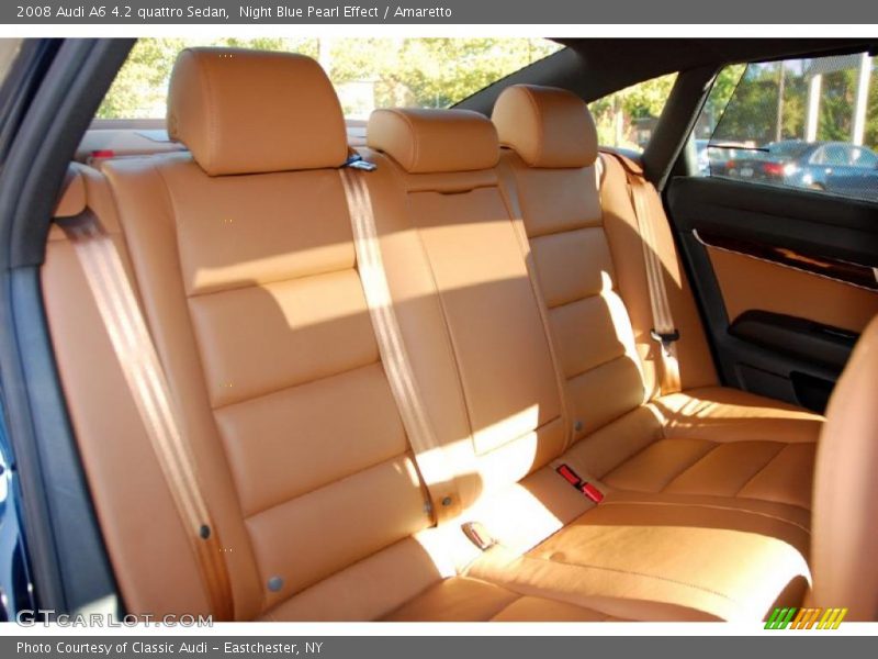 Night Blue Pearl Effect / Amaretto 2008 Audi A6 4.2 quattro Sedan