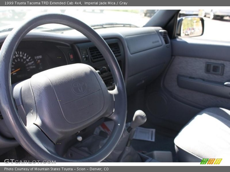 Imperial Jade Mica / Gray 1999 Toyota Tacoma TRD Extended Cab 4x4