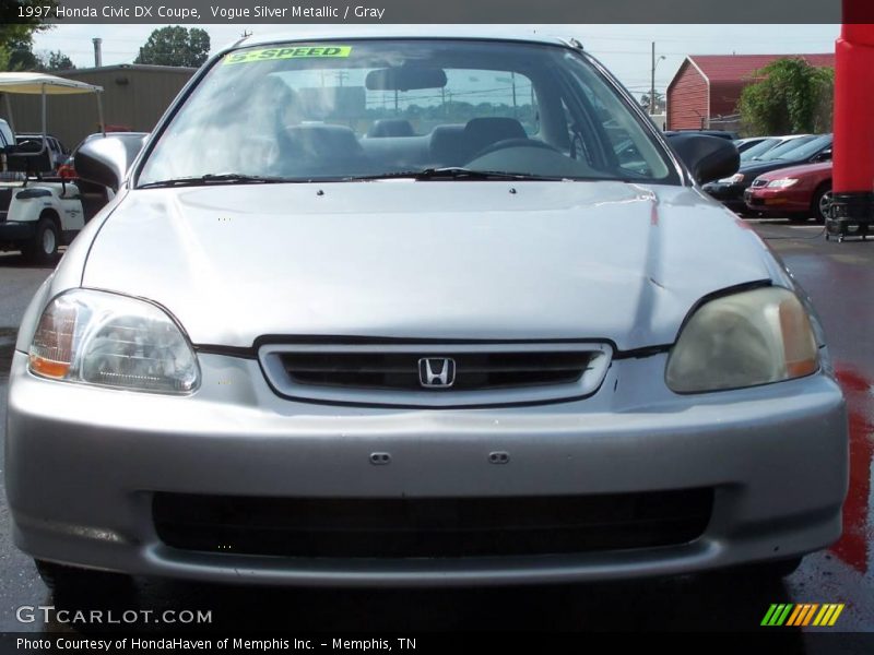 Vogue Silver Metallic / Gray 1997 Honda Civic DX Coupe