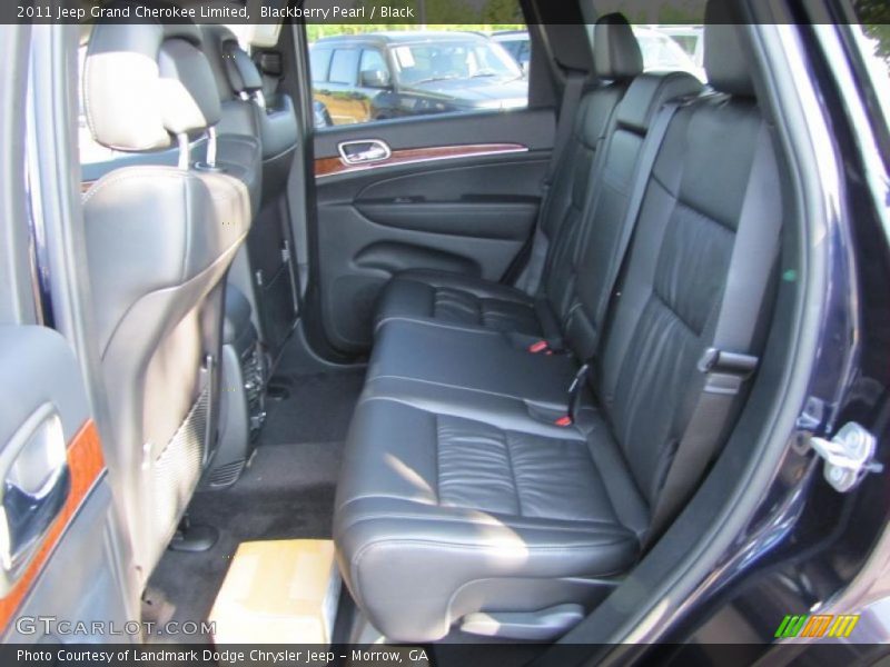 Blackberry Pearl / Black 2011 Jeep Grand Cherokee Limited