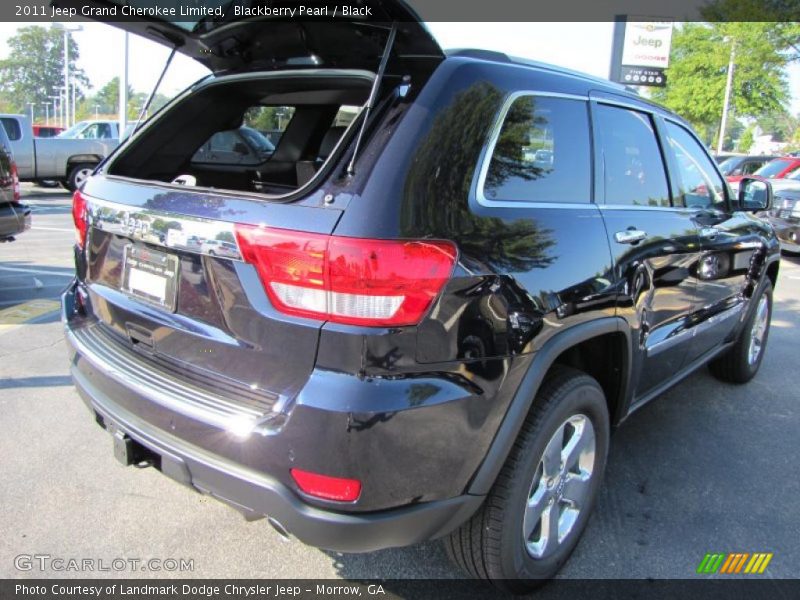 Blackberry Pearl / Black 2011 Jeep Grand Cherokee Limited