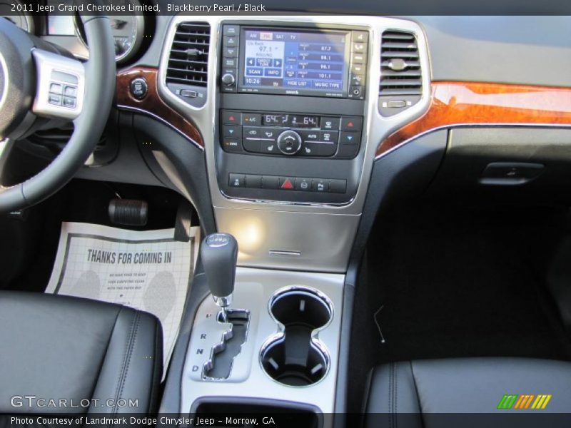 Blackberry Pearl / Black 2011 Jeep Grand Cherokee Limited