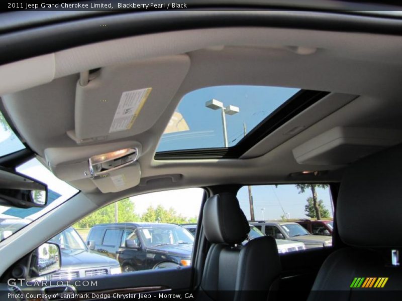 Blackberry Pearl / Black 2011 Jeep Grand Cherokee Limited