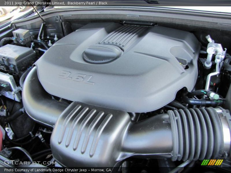 2011 Grand Cherokee Limited Engine - 3.6 Liter DOHC 24-Valve VVT V6