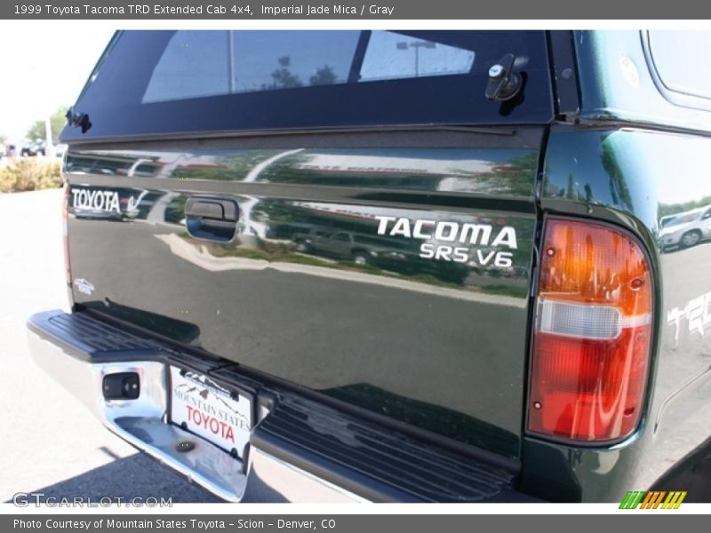 Imperial Jade Mica / Gray 1999 Toyota Tacoma TRD Extended Cab 4x4