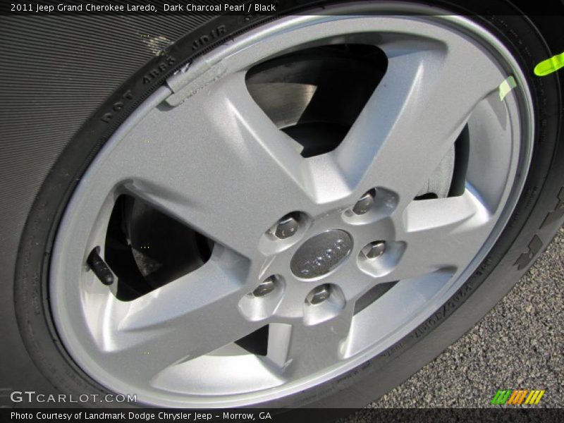 Dark Charcoal Pearl / Black 2011 Jeep Grand Cherokee Laredo
