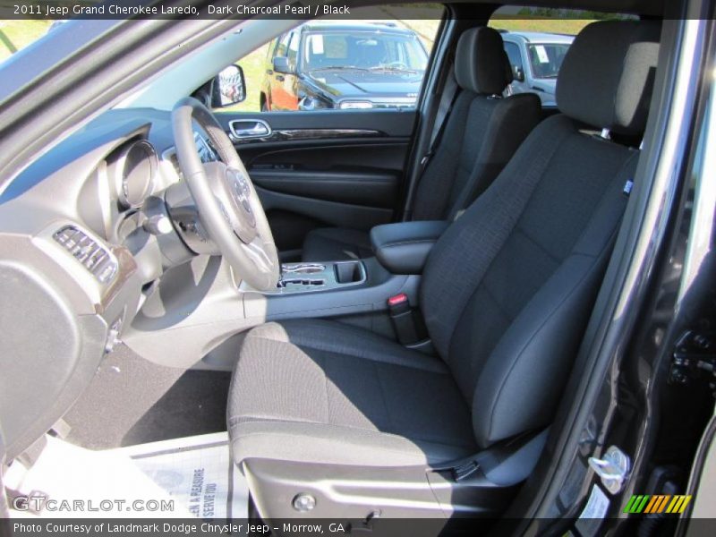 Dark Charcoal Pearl / Black 2011 Jeep Grand Cherokee Laredo