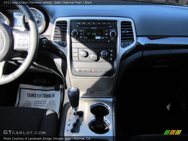 Dark Charcoal Pearl / Black 2011 Jeep Grand Cherokee Laredo