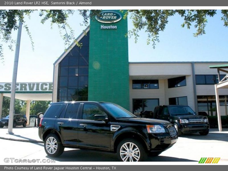 Santorini Black / Almond 2010 Land Rover LR2 HSE
