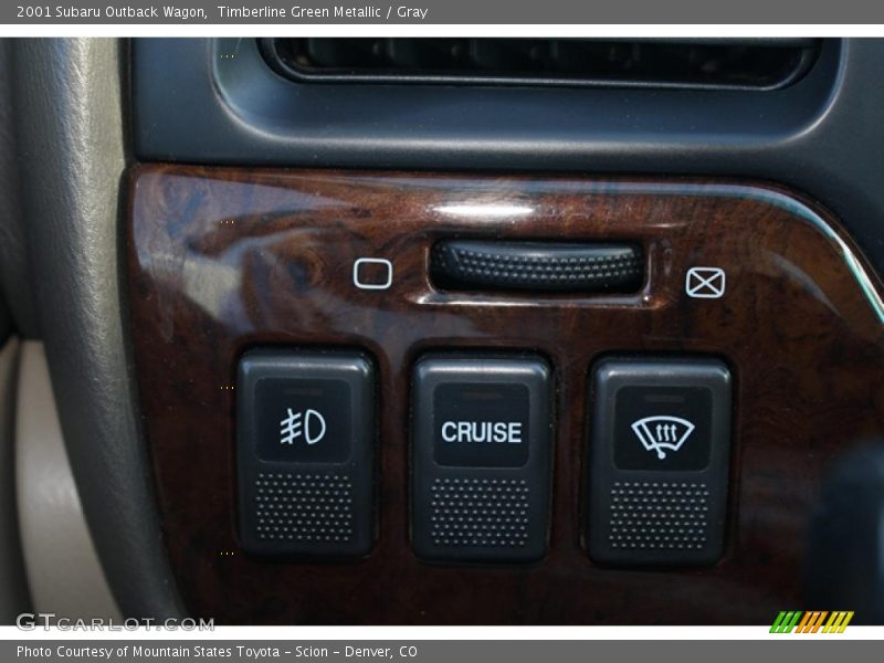 Timberline Green Metallic / Gray 2001 Subaru Outback Wagon