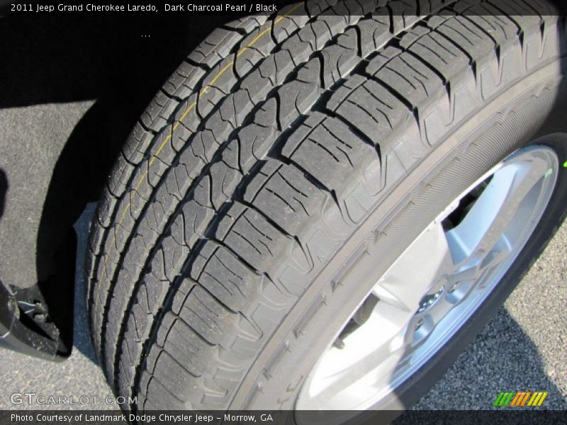 Dark Charcoal Pearl / Black 2011 Jeep Grand Cherokee Laredo