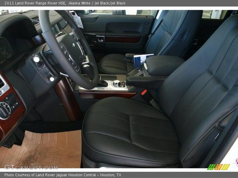 Alaska White / Jet Black/Jet Black 2011 Land Rover Range Rover HSE