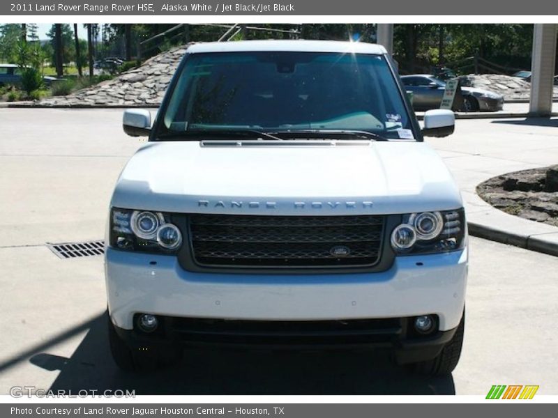 Alaska White / Jet Black/Jet Black 2011 Land Rover Range Rover HSE