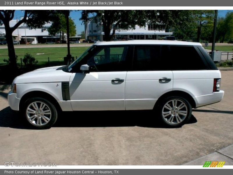 Alaska White / Jet Black/Jet Black 2011 Land Rover Range Rover HSE