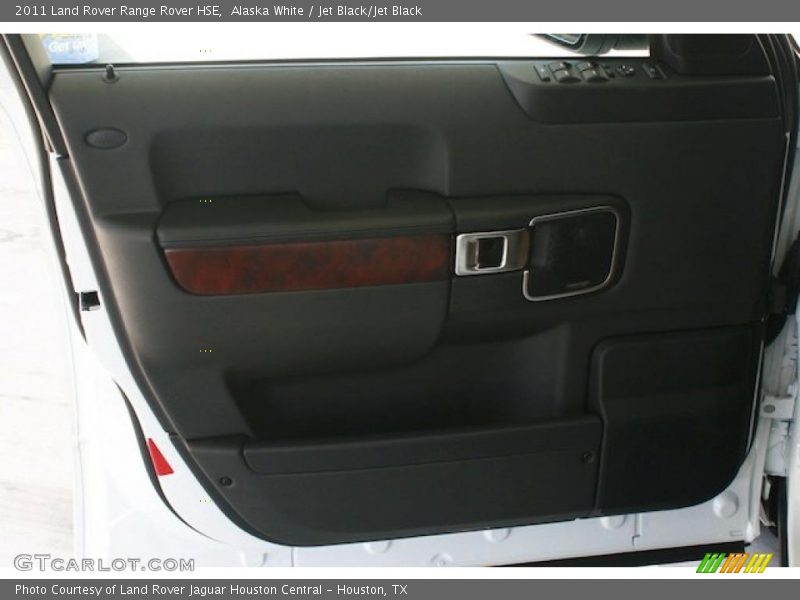 Alaska White / Jet Black/Jet Black 2011 Land Rover Range Rover HSE