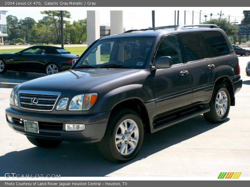 Galactic Gray Metallic / Gray 2004 Lexus LX 470