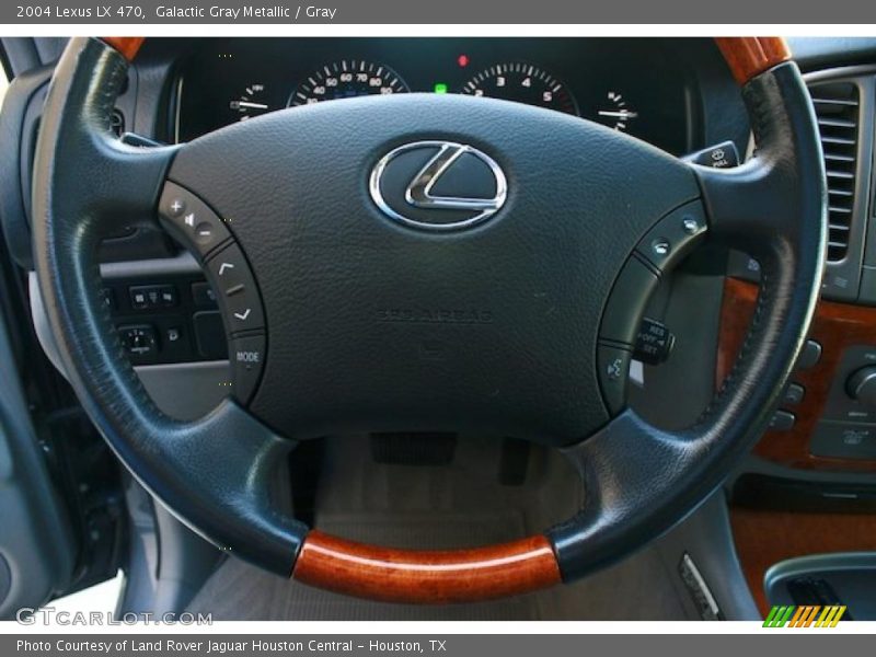 Galactic Gray Metallic / Gray 2004 Lexus LX 470