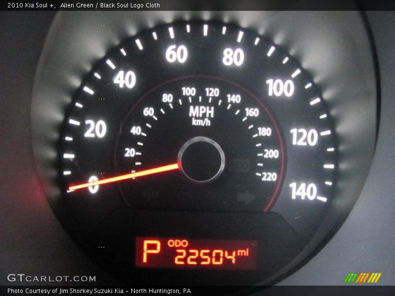 Alien Green / Black Soul Logo Cloth 2010 Kia Soul +