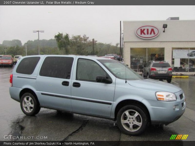 Polar Blue Metallic / Medium Gray 2007 Chevrolet Uplander LS