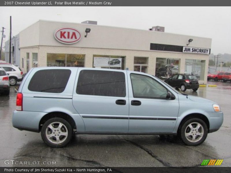 Polar Blue Metallic / Medium Gray 2007 Chevrolet Uplander LS