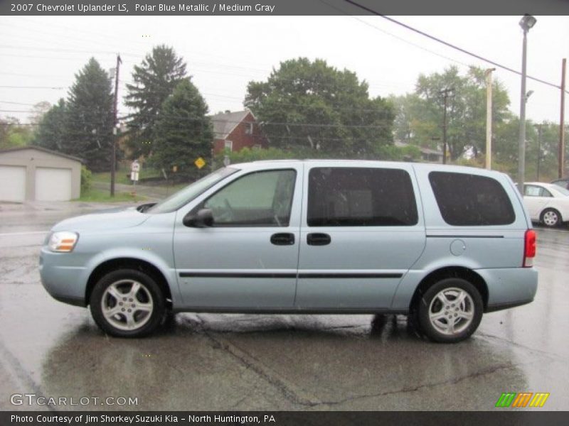 Polar Blue Metallic / Medium Gray 2007 Chevrolet Uplander LS