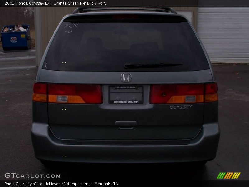 Granite Green Metallic / Ivory 2002 Honda Odyssey EX