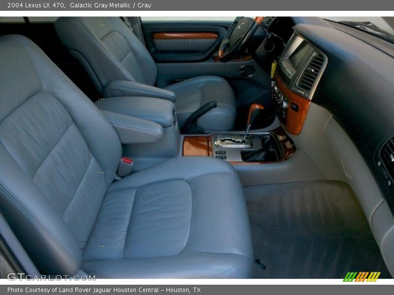 Galactic Gray Metallic / Gray 2004 Lexus LX 470