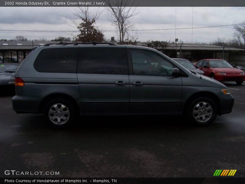 Granite Green Metallic / Ivory 2002 Honda Odyssey EX