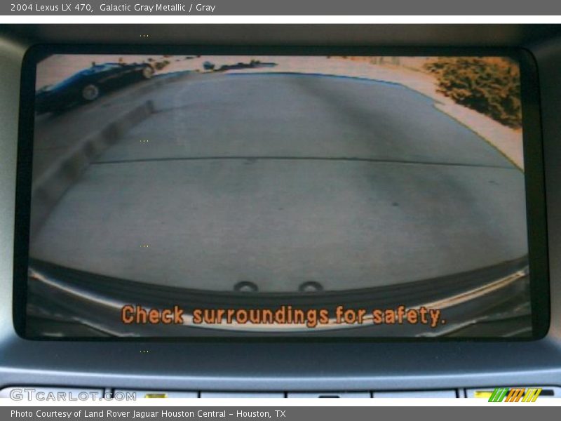 Galactic Gray Metallic / Gray 2004 Lexus LX 470