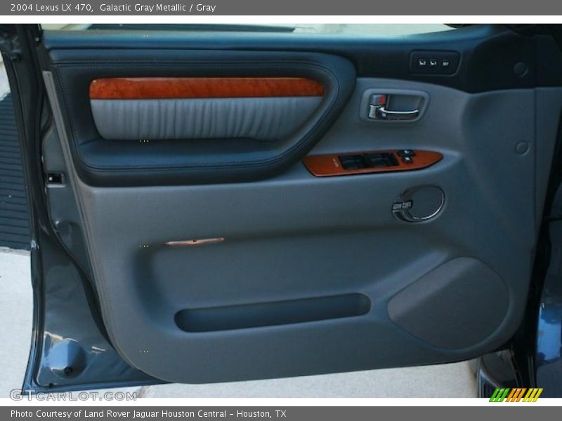 Galactic Gray Metallic / Gray 2004 Lexus LX 470