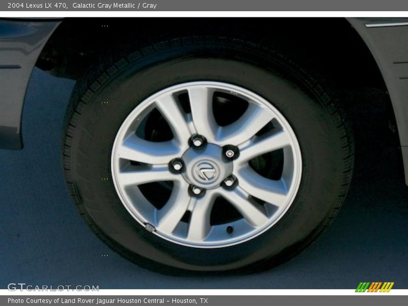 Galactic Gray Metallic / Gray 2004 Lexus LX 470