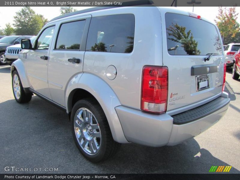 Bright Silver Metallic / Dark Slate Gray 2011 Dodge Nitro Heat 4.0